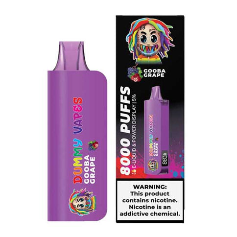 Gooba Squad Dummy Vapes - 5% Disposable Vape - 8000 Puffs